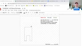 Letter Perimeter
