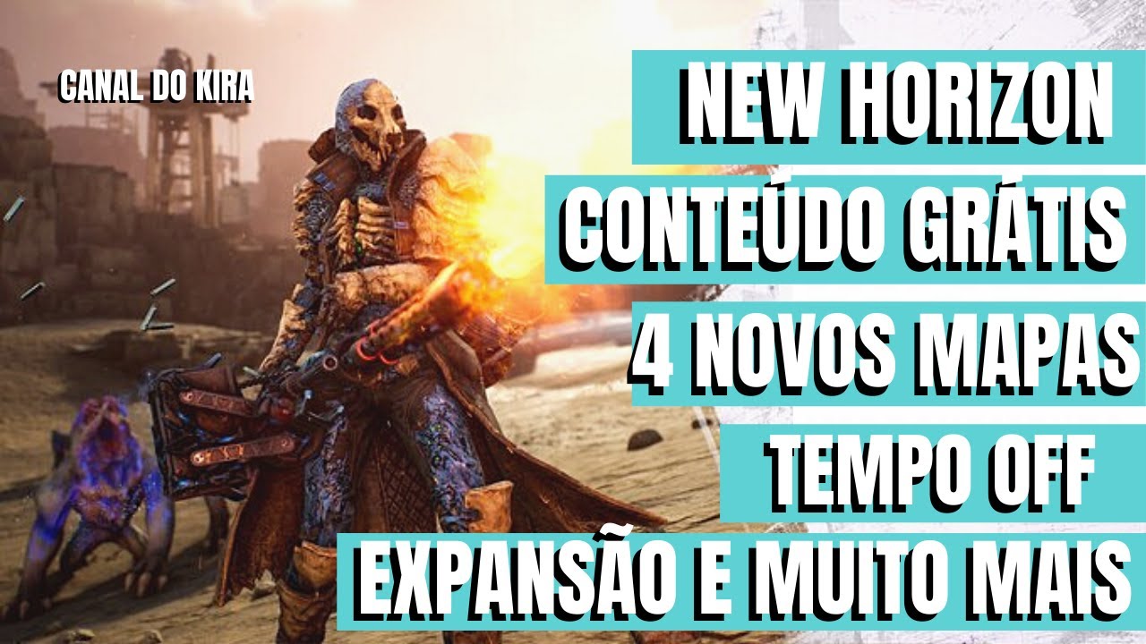 OUTRIDERS NEW HORIZON CONTEÚDO GRÁTIS 4 NOVOS MAPAS ,TEMPO OFF EXPANSÃO E MUITO MAIS!