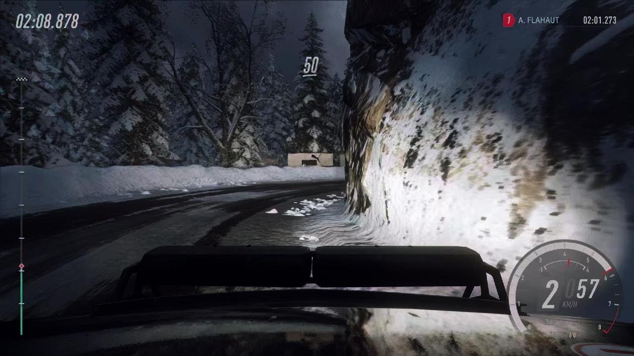 DiRT Rally WRC Ford fiesta R5 monté Carlo Es9 a E12