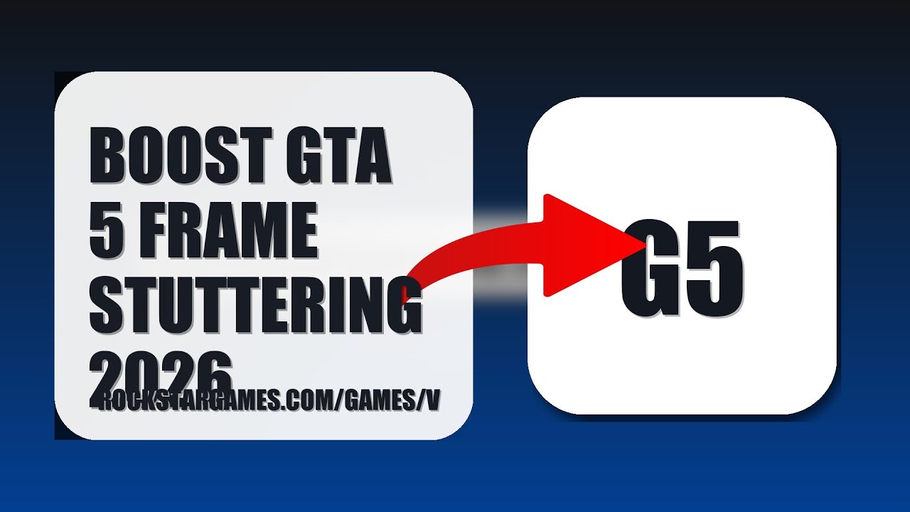 How To Boost GTA 5 Frame Stuttering 2026 (QUICK FIX)
