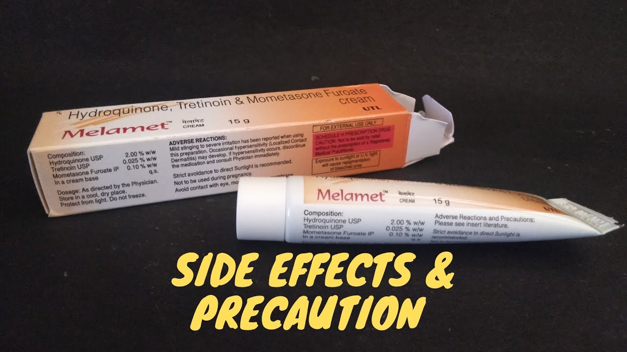 Melamet Cream Side Effects & Precaution With Review YouTube