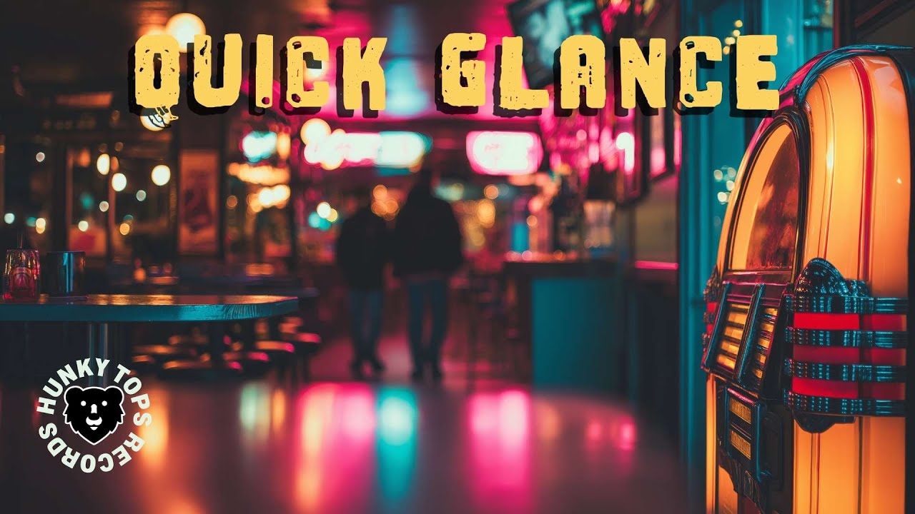 Quick Glance – Hunky Tops (Official Lyric Video | Queer Indie Rock)