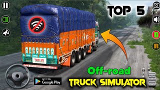 Top 5 truck simulator games for android | Best Offline truck simulator games | 2022 truck simulator screenshot 4