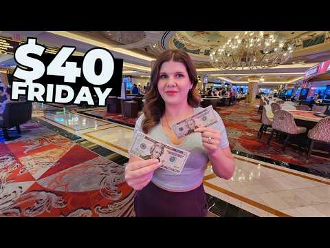 I Tried the $40 Slot Strategy on the Las Vegas Strip!