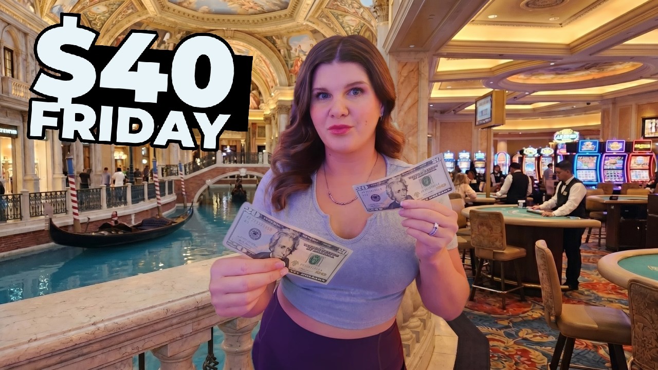 I Tried the $40 Slot Strategy on the Las Vegas Strip!