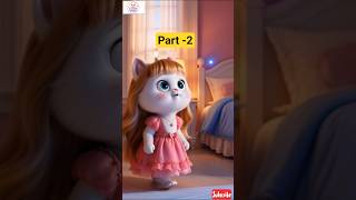 part-2Mini Aur Magic Shell Ka Raaz 🐚✨ #shorts #kitten #kittenstory