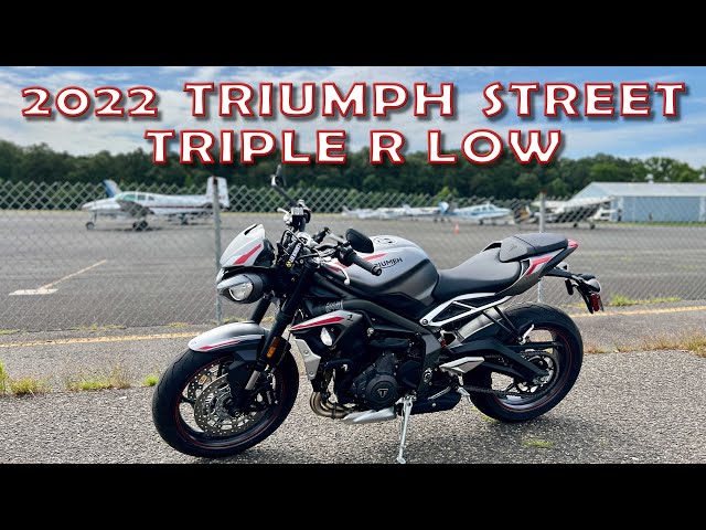 2022 Triumph Street Triple R Low 765 - First Impressions - YouTube