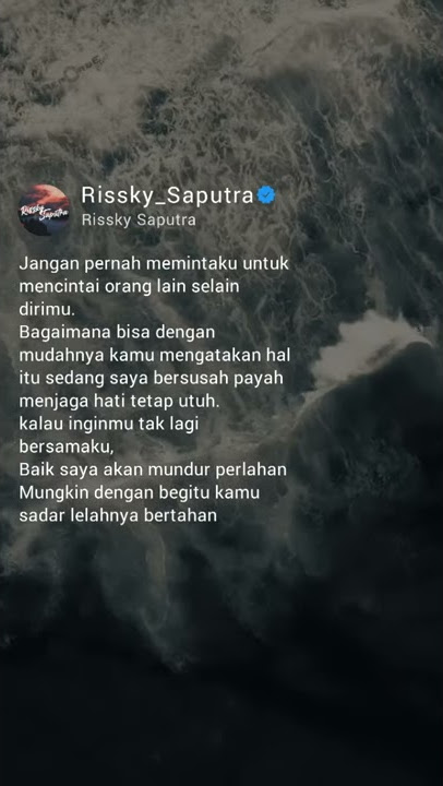 story wa kekinian (auto baper) video 20 detik