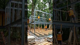 🤯Luxury Home Built in the Middle of the Forest | Full Construction Process