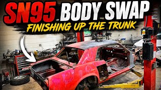 1967 mustang body swap to sn95