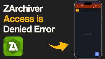 Solved ✅: ZArchiver Access is Denied Error on Android 11/12/13/14/15 (2025)
