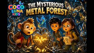 The Mysterious Metal Forest 🌳⚙️ | CocoLuna Kids Adventure | Animated Story for Kids