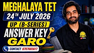 Download lagu Meghalaya TET | GARO SERIES-B | UP | ANSWER KEY