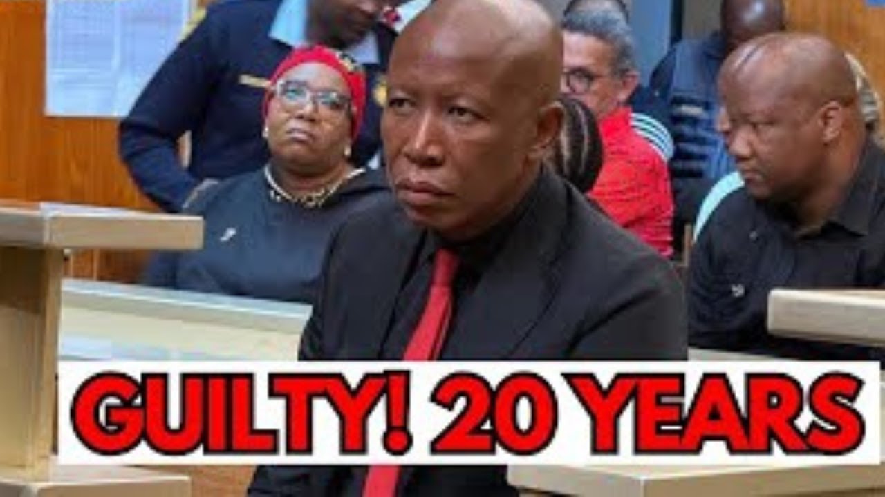 The Shocking Truth Behind Malema’s Reported Sentence — Is This the End