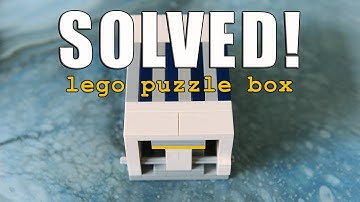 SPOILERS!! How to Solve the HIDE AND SEEK Lego Puzzle Box