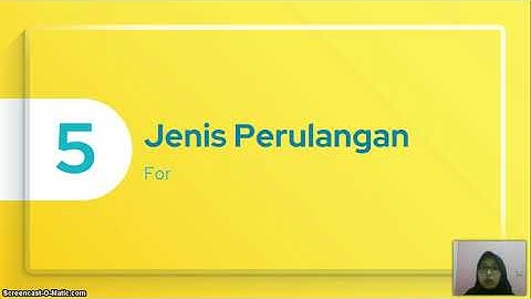 Struktur Perulangan (Looping) || Pemrograman Dasar X SMK