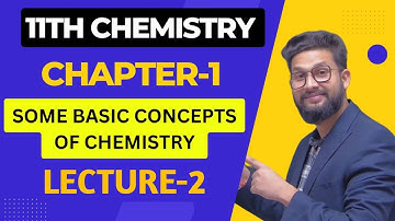11th Chemistry | Chapter-1 | Some Basic Concepts of Chemistry | Lecture-2 | JR Tutorials |