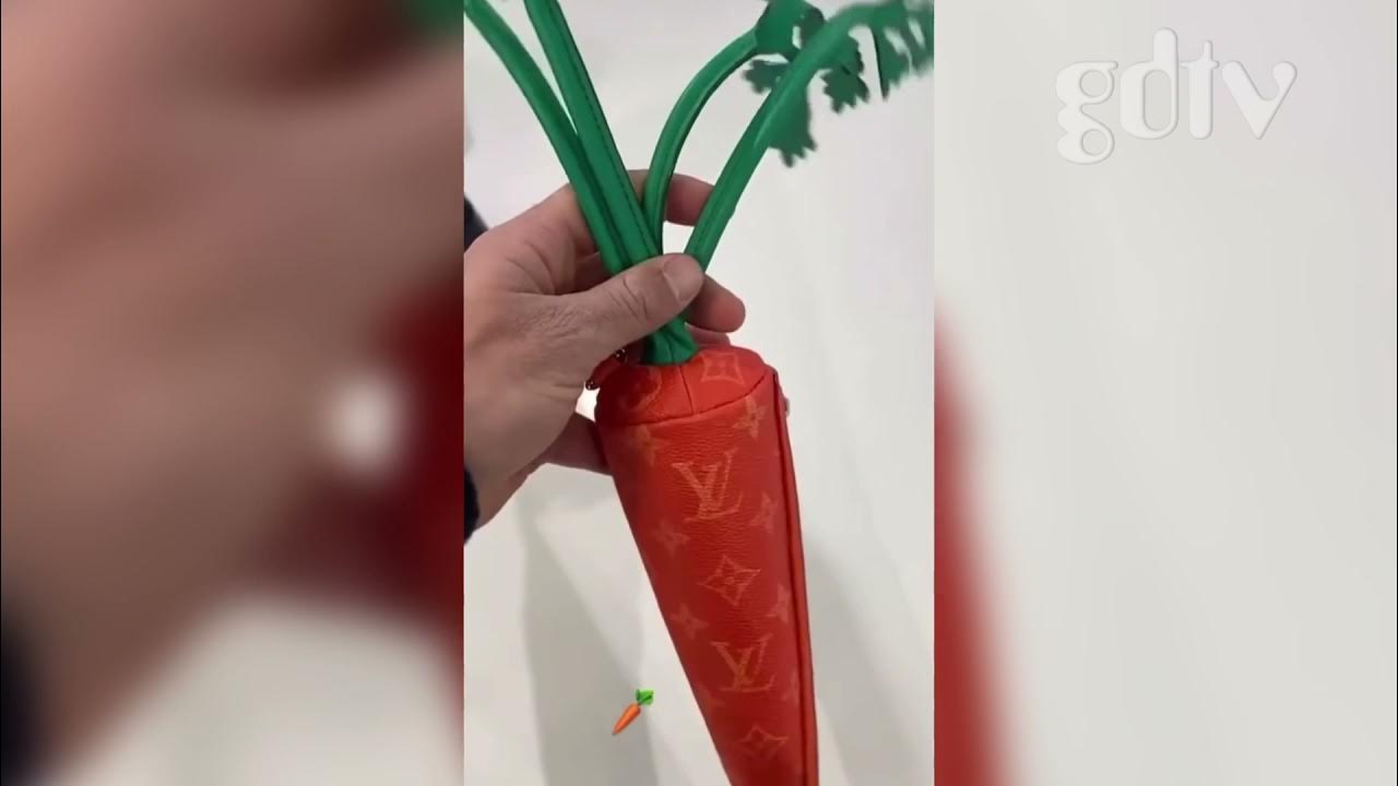 lv carrot bag