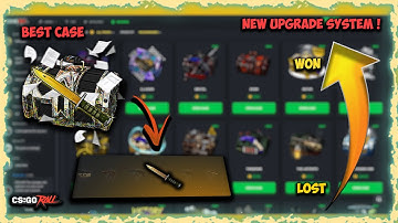 THE NEW UPGRADES SYSTEM IS INSANE!! (CSGOROLL UNBOXING)