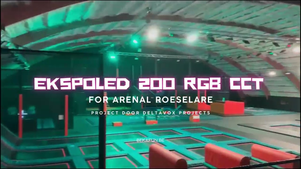 Ekspoled 200 RGB CCT DMX, zoveel meer dan beursverlichting