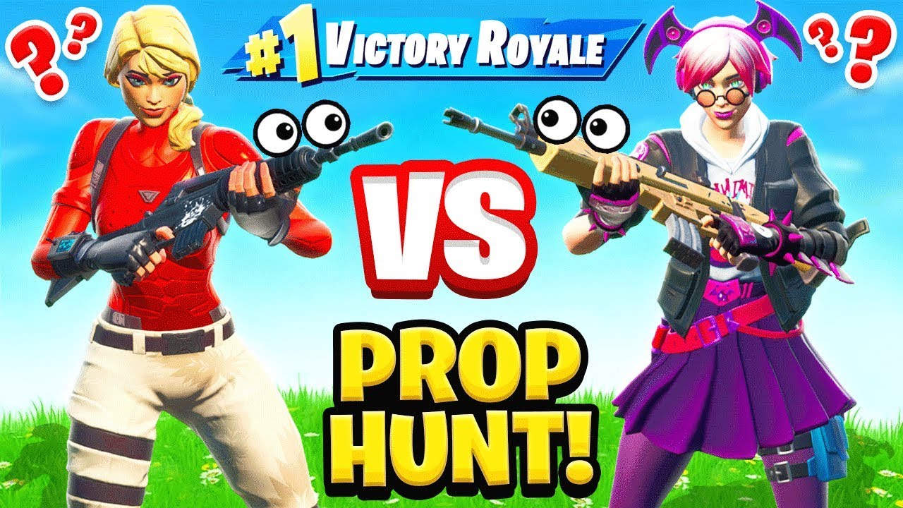 PROP HUNT For RARE LOOT in FORTNITE! - YouTube