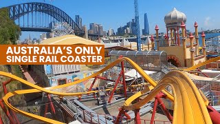 Big Dipper Front Row POV Luna Park Sydney Worlds First Intamin Hot Racer Roller Coaster by Coaster Studios 5,999 views 3 weeks ago 1 minute, 17 seconds