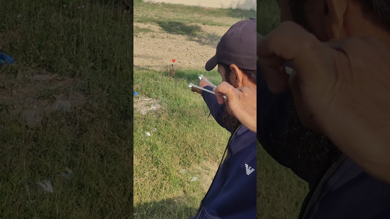 tateri hunting with slingshot 