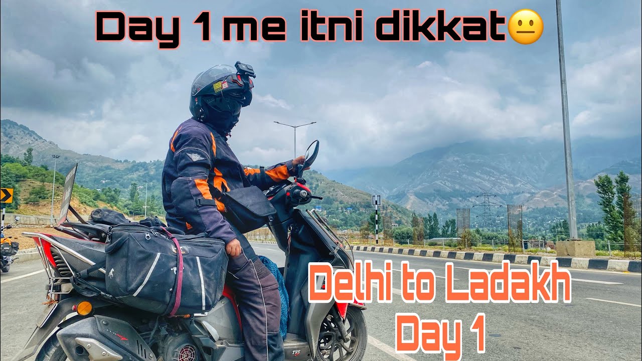 из Дели в Ладакх | День 1 |TVS Ntorq | Анмол Ханна
