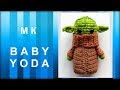 МАСТЕР-КЛАСС: Брелок вязаный крючком. МАЛЫШ ЙОДА крючком. Амигуруми. Игрушка.Сувенир. DIY