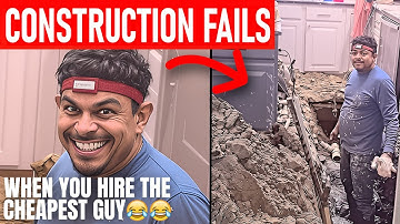 Best CONSTRUCTION FAILS | Paid Work Gone Wrong | Part 7