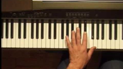 Piano Lesson - Eb Major Triad Inversions (Left Hand)