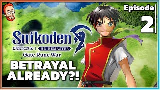ITS KICKING OFF! || RedWeird plays Suikoden I HD Remaster - Episode 2