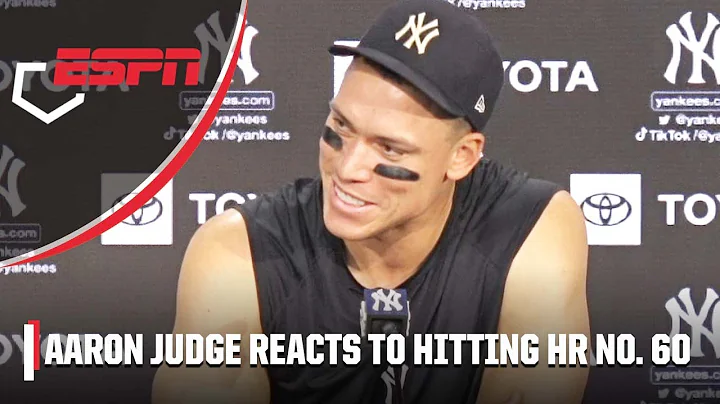 Aaron Judge: You never imagine as a kid your name ...