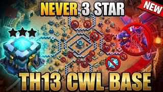 🏆 TH13 CWL Base 2026 | Anti 3 Star War Base Copy Link 🔥