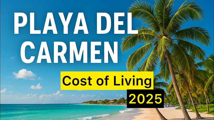Cost of Living 2025│Playa Del Carmen