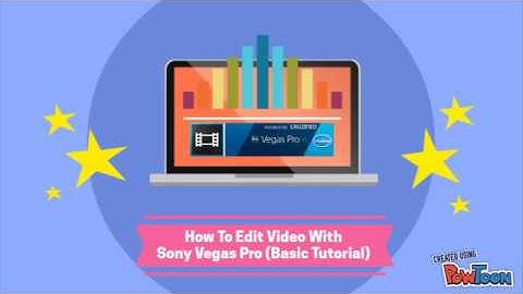 How To Edit Video WIth Sony Vegas Pro (Basic Tutorial)