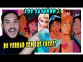 REACCION A LOS SAVIÑON Y LAS PRINCESAS DE DISNEY parte 1 👸🏻🤩💜💙💛MOANA, ELSA, MULAN, POCAHONTAS...❤