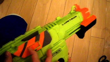 Nerf Vortex Lumitron Unboxing and Firing Test