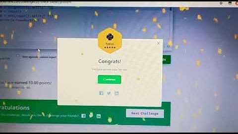 HakerRank Gold Badge||Python||Coding Platform||