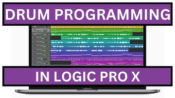 Drum Programming in Logic Pro X for Beginners. A Music Production Tutorial