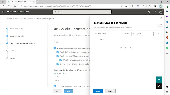 How to Whitelist Using the Safe Links Feature in Office 365