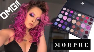 PURPLE CUT CREASE | MORPHE 39S PALETTE