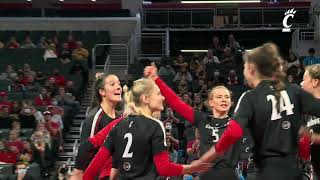 Cincinnati Volleyball: Coach Alvey Recaps 3-1 Win Over SMU