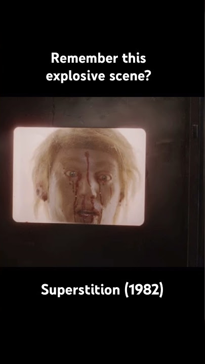 Remember this explosive scene? - Superstition (1982) #movies