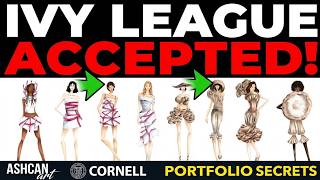 How She Got Accepted to Cornell, Parsons, FIT & RISD! | Fashion Portfolio Breakdown