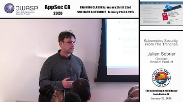Kubernetes Security From The Trenches - Julien Sobrier