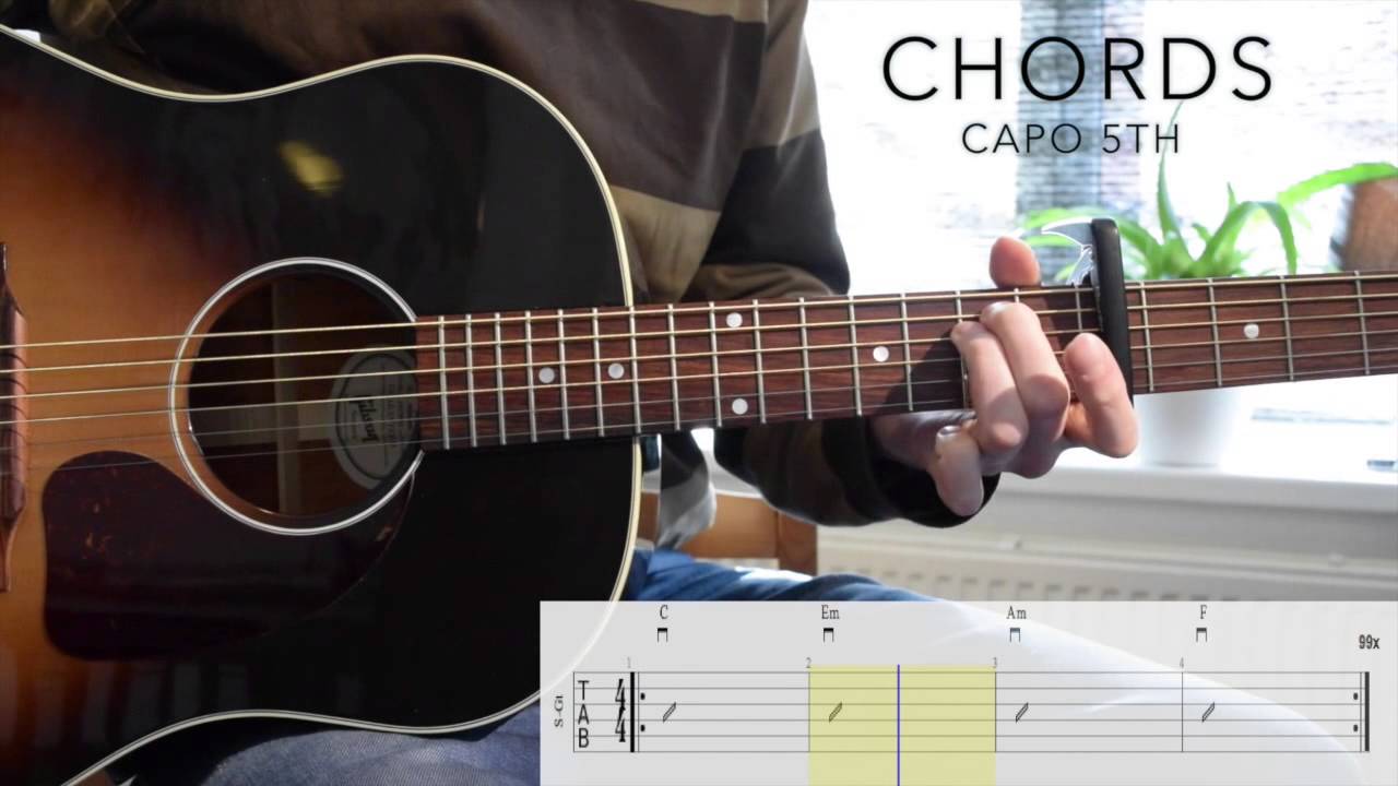 Guitar Tutorial Alesso - Heroes (we could be) ft. Tove Lo