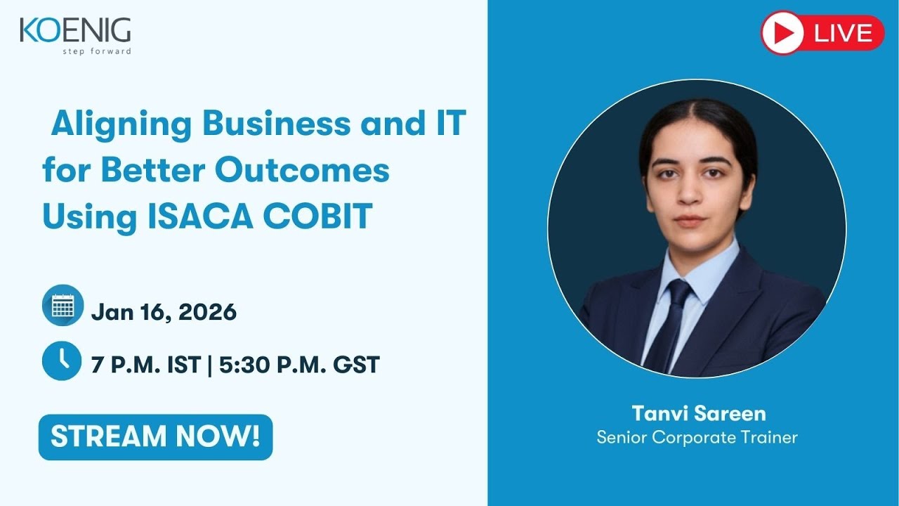 Aligning Business and IT for Better Outcomes Using ISACA COBIT