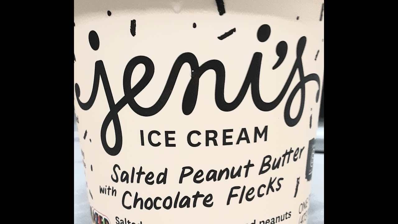 Jeni's Salted Peanut Butter Ice Cream Tasting YouTube
