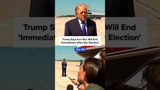Trump says Iran war will end ‘immediately after our election’ as oil prices skyrocket